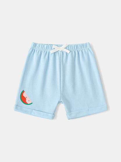 Baby Watermelon Print Shorts