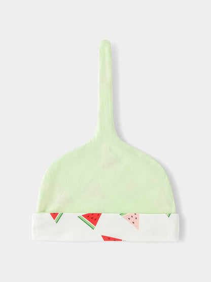 Baby All-Over Watermelon Print Triming Hat