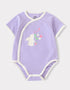 Baby Short Sleeve Bunny Print Bodysuit