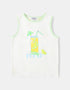 Kid All-Over Lemon Tea Print Tank Top