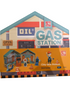 Leo & Friends Leo & Friends - City Gas Station Doll house Wooden Toy