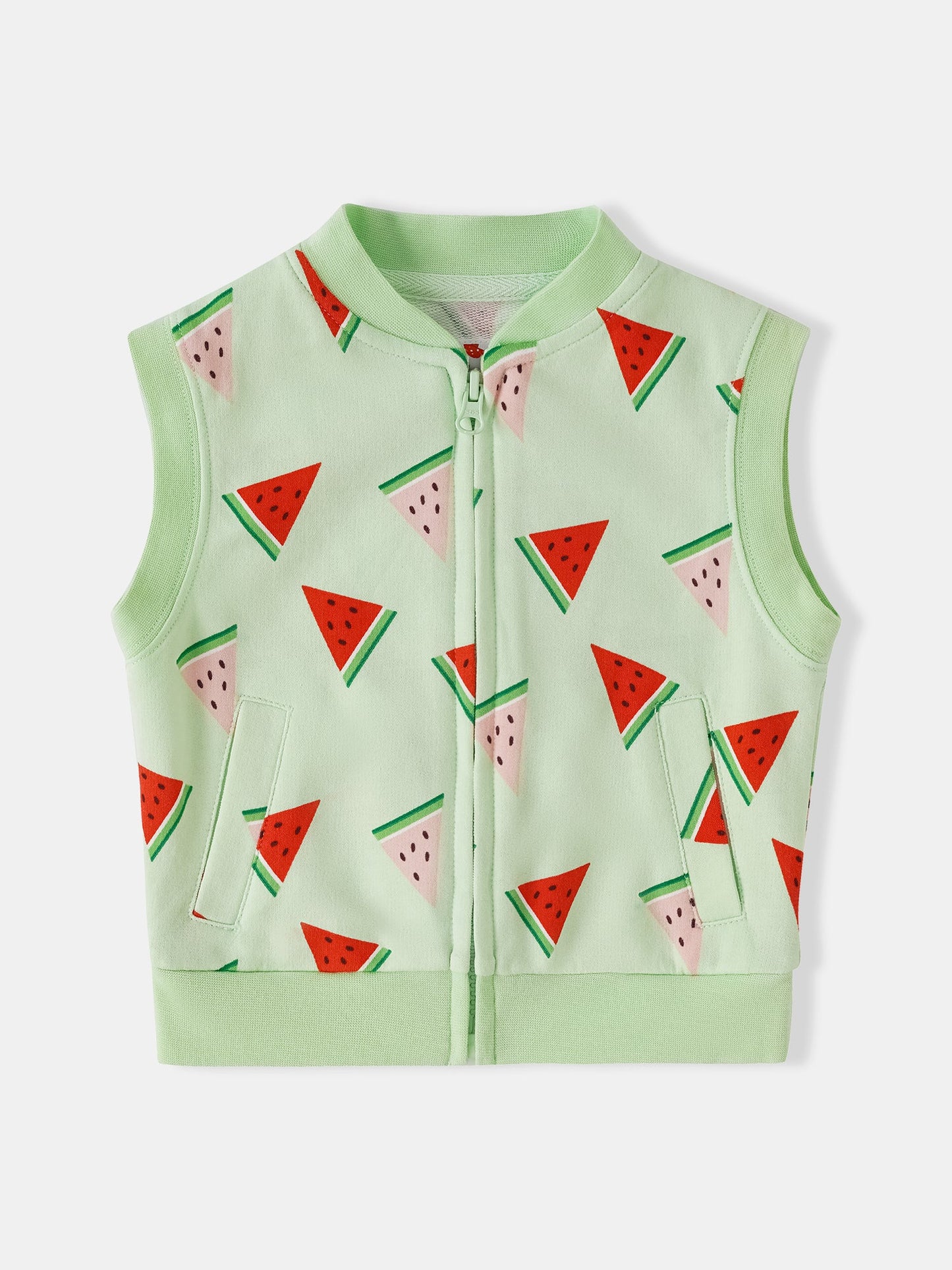 Baby All-Over Watermelon Print Gilet