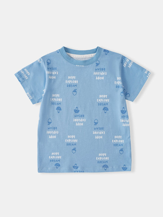 Kid Short Sleeve All-Over Print Tee