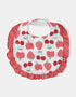 Baby Ruffle All-Over Berries Print Bib