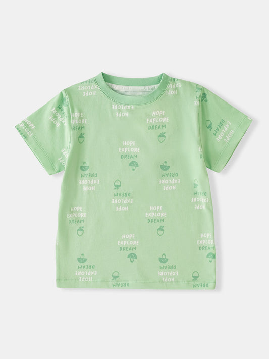 Kid Short Sleeve All-Over Print Tee