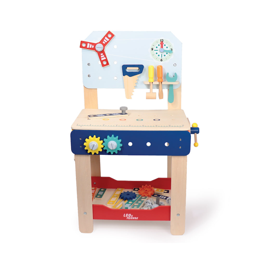 Leo & Friends Leo & Friends - Master Workbench Wooden Toy
