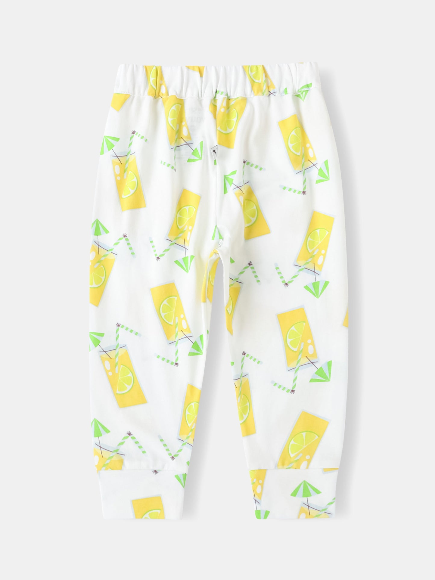 Baby All-Over Lemon Tea Print Pants
