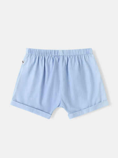 Baby Lemon Tea Print Shorts