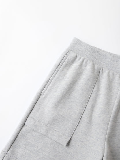 Kid Logo Patch Sweat Shorts