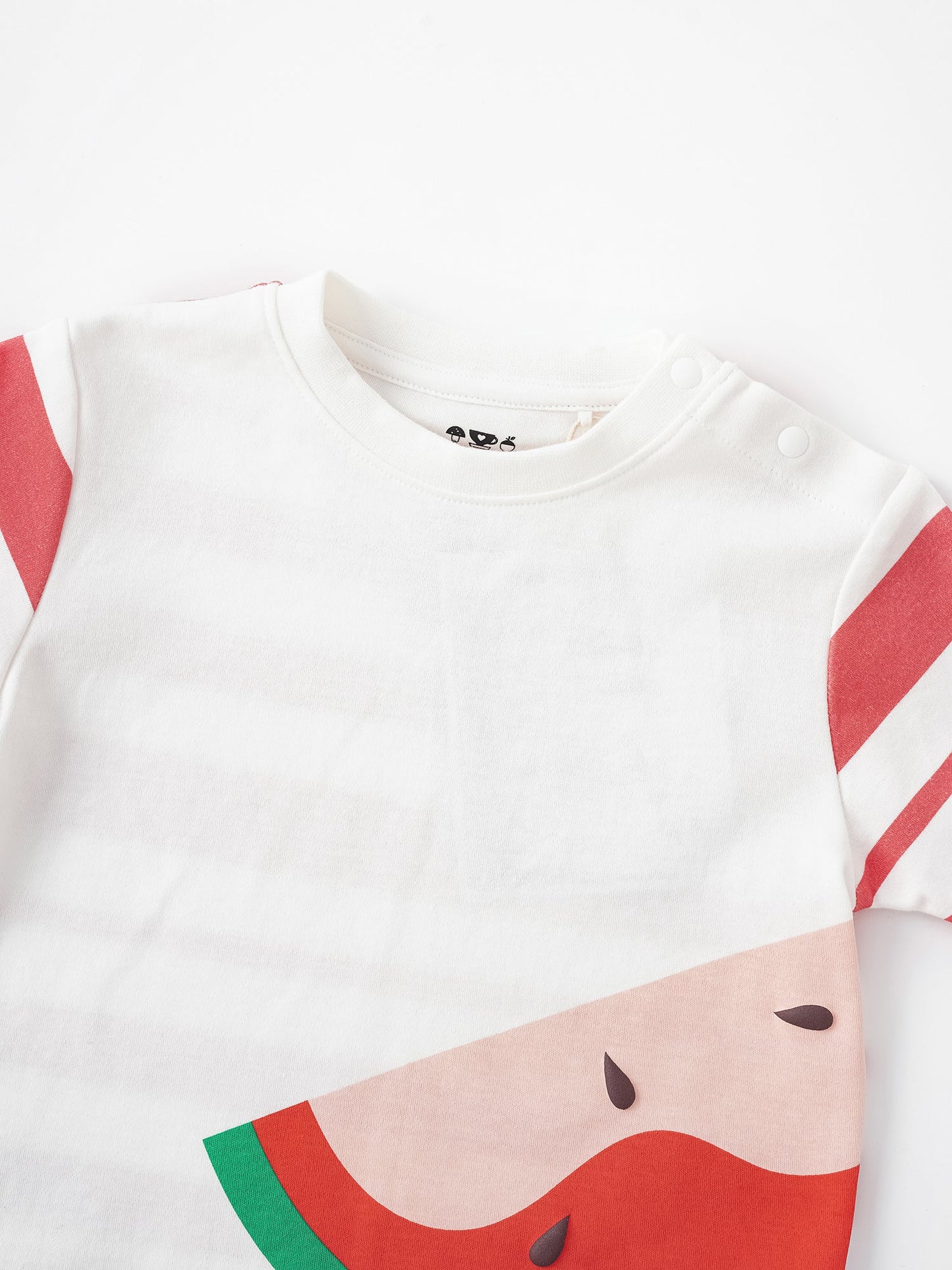 Baby Short Sleeve Watermelon Print Tee