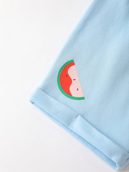 Baby Watermelon Print Shorts
