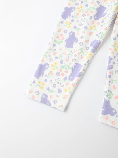 Baby All-Over Bunny Print Pants