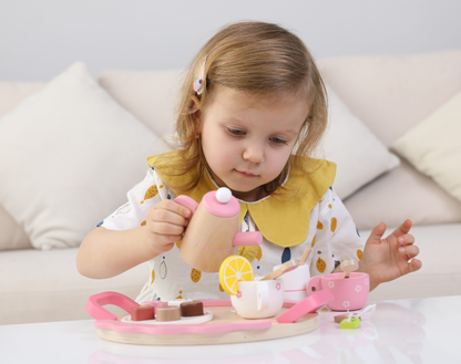 FN FN - Wooden Kitchen Toys (Afternoon Tea Set) Hard Toys