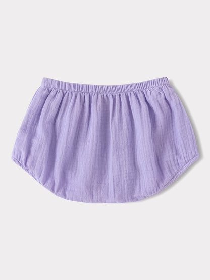 Baby Babydoll Collar Sleeveless All-Over Bunny Print Dress & Knicker Set