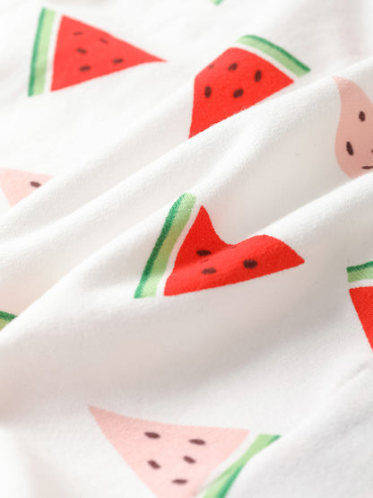 Baby All-Over Watermelon Print Gilet