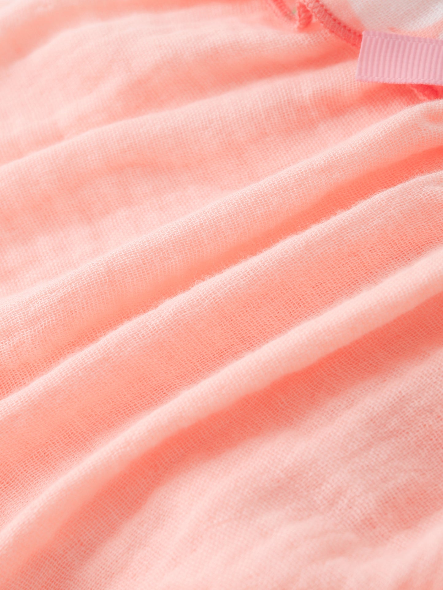 Baby All-Over Bunny Print Two-Tone Frilly Shorts