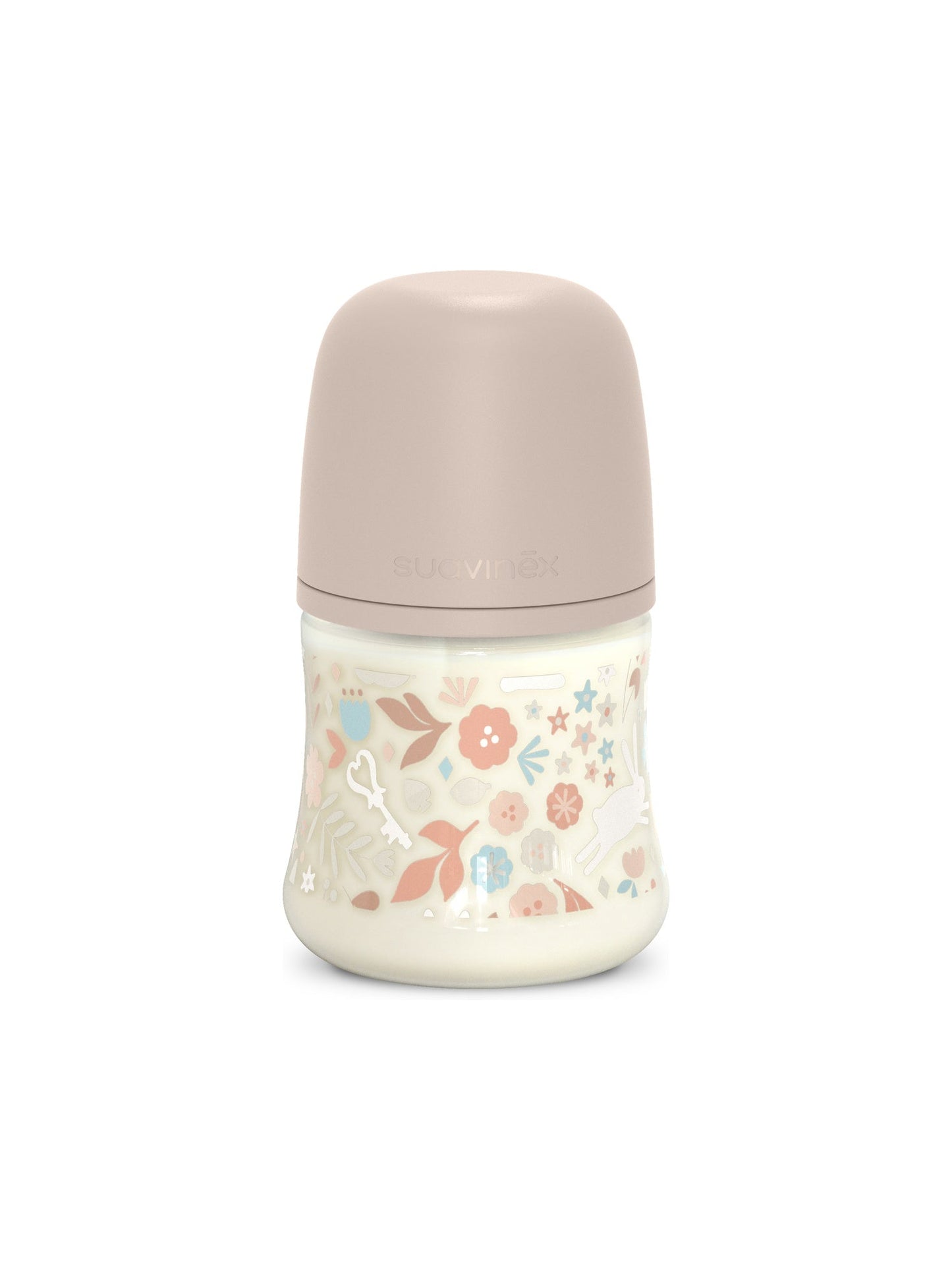 Feeding Bottle (PA) 150ml Slow Flow +0M SX Pro anti-colic Teat  - Wonderland Stripes Pink