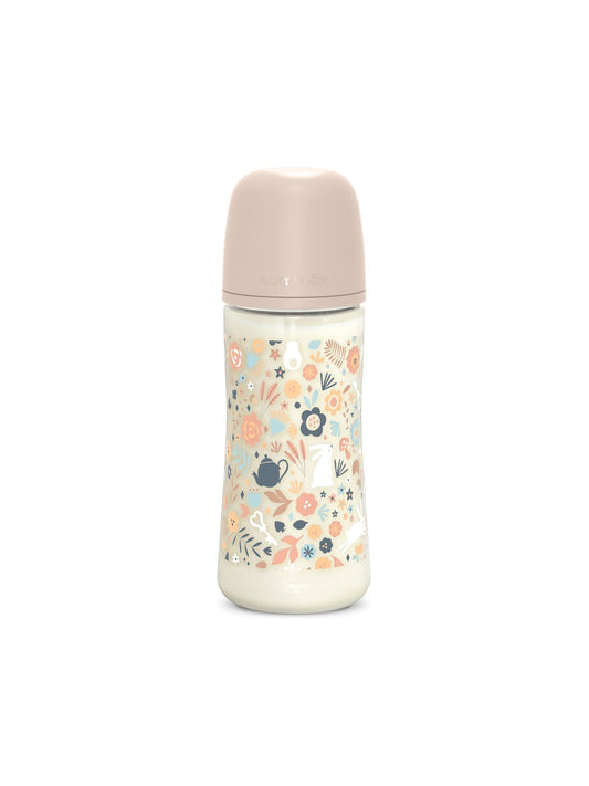 Feeding Bottle (PA) 360ml Dense Flow +6M SX Pro anti-colic Teat  - Wonderland  Liberty Pink