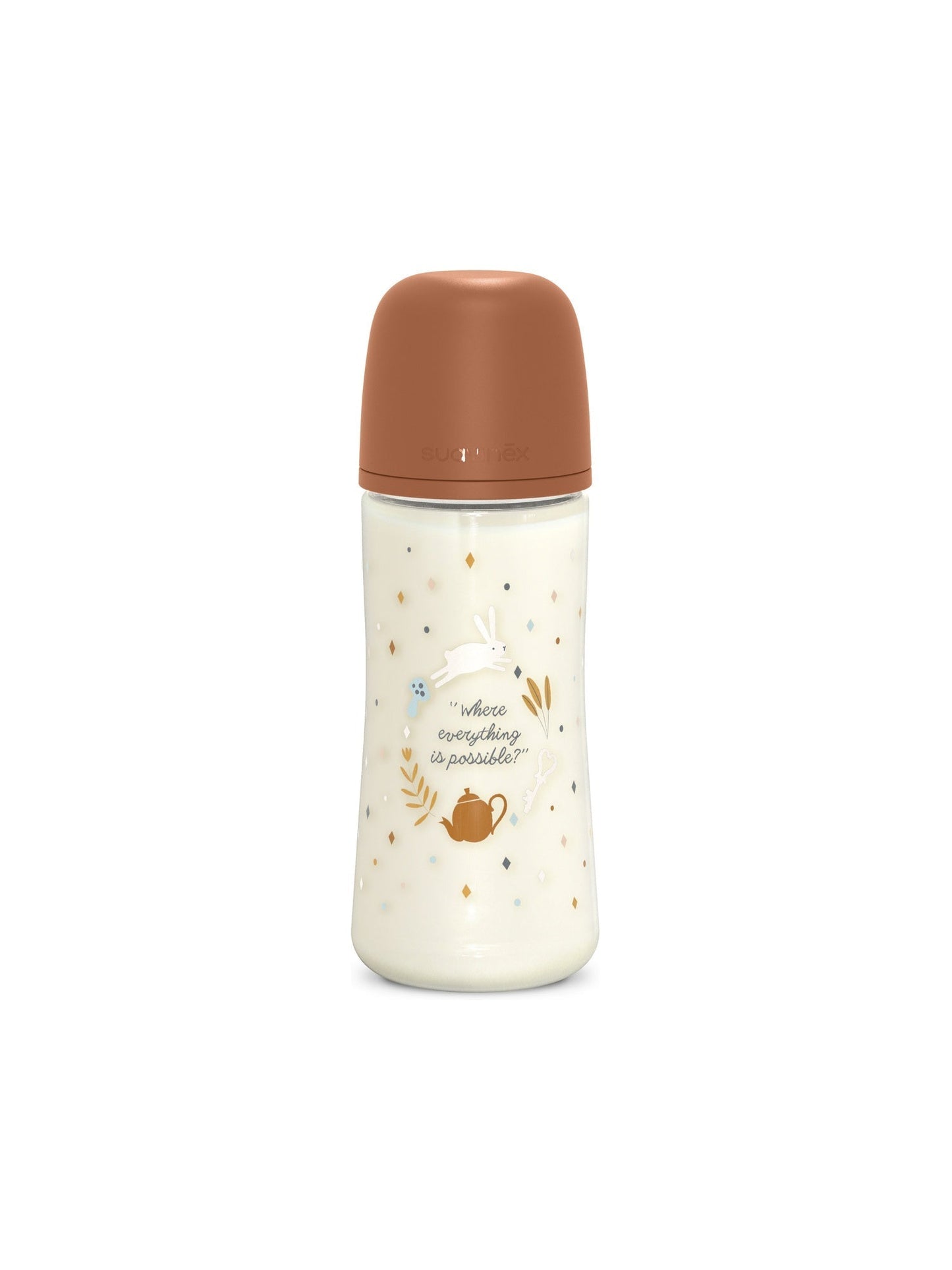 Feeding Bottle (PA) 360ml Dense Flow +6M SX Pro anti-colic Teat  - Wonderland Circle Neutral