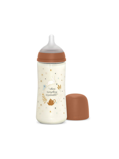 Feeding Bottle (PA) 360ml Dense Flow +6M SX Pro anti-colic Teat  - Wonderland Circle Neutral