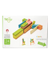 Tegu Tegu - 24 Piece Set Magnetic Wooden Blocks (Tints) Wooden Toy