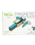 Tegu Tegu - 24 Piece Set Magnetic Wooden Blocks (Blue) Wooden Toy