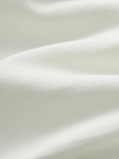 Kid Logo Embroidery Open Chest Jacket