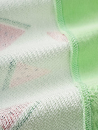 Baby All-Over Watermelon Print Gilet