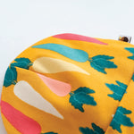 VAUVA Vauva FW23 - Baby Boy Carrot All Over Print Cotton Hat (Yellow) Hat