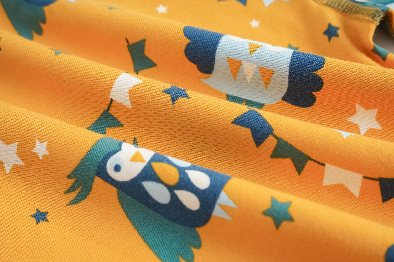 Owl-Print Baby Set