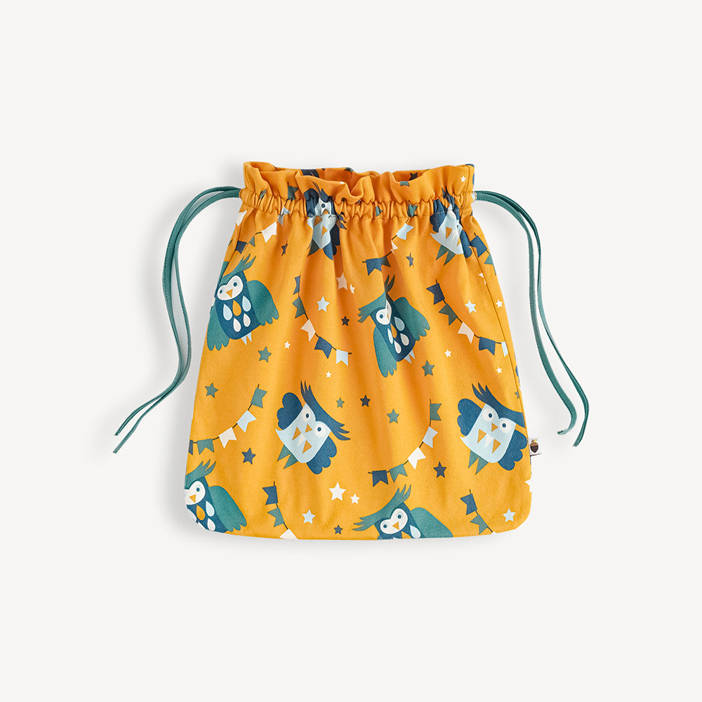 Owl-Print Baby Set