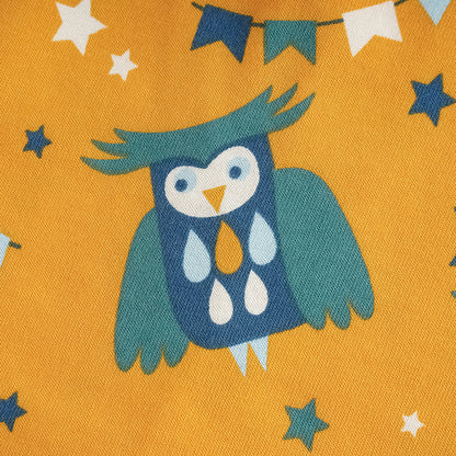 Owl-Print Baby Set