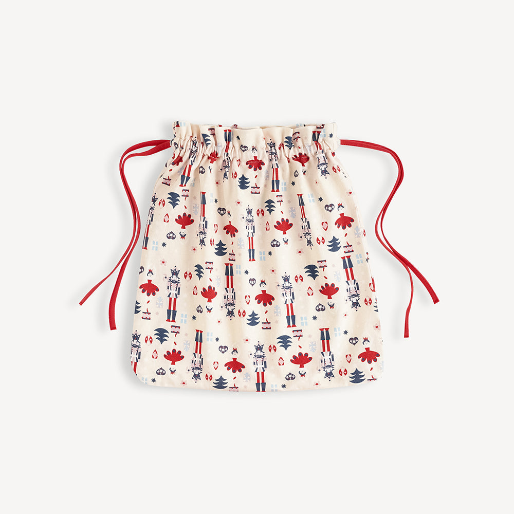 Nutcracker-Print Baby Set