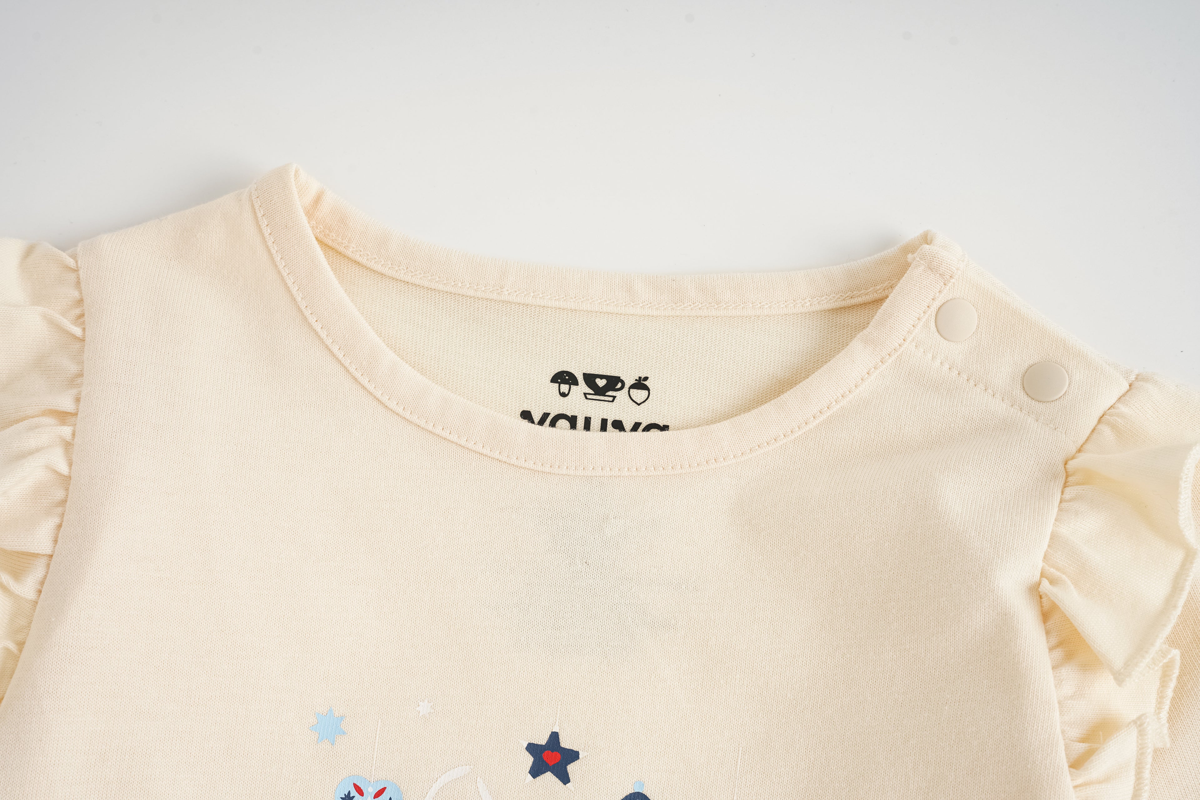 Nutcracker-Print Baby Set