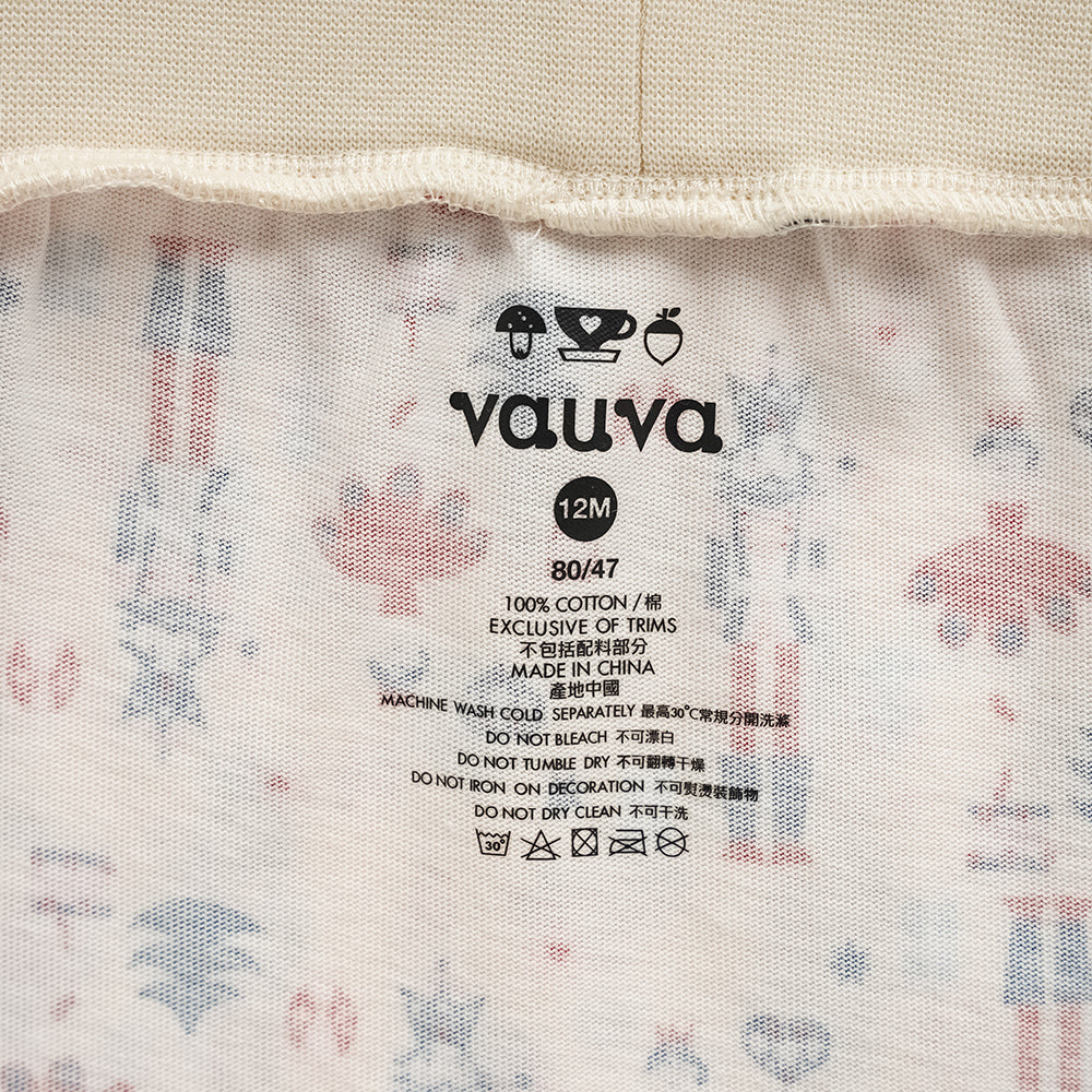 Nutcracker-Print Baby Set