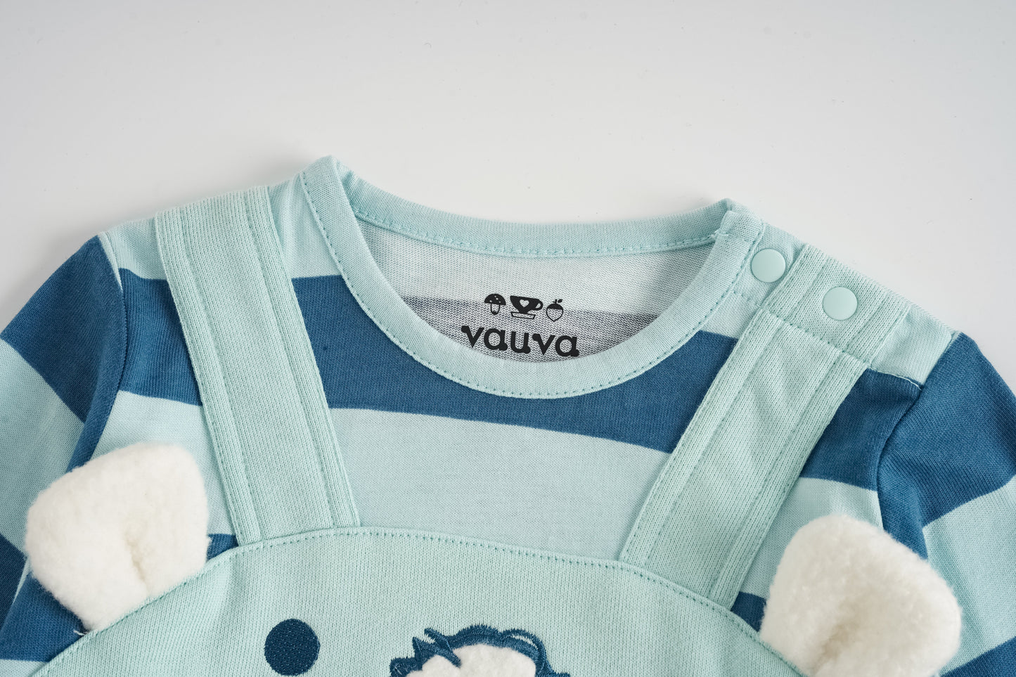 Bear Embellished 2-In-1 Romper