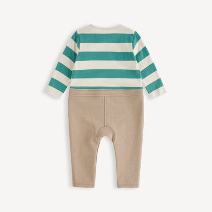 Bear Embellished 2-In-1 Romper