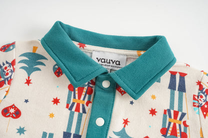 Nutcracker-Print Polo