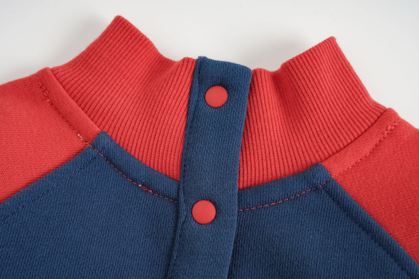 Nutcracker-Print Colorblock Sweatshirt