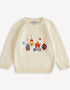 Nutcracker-Embroidered Crew Neck Jumper