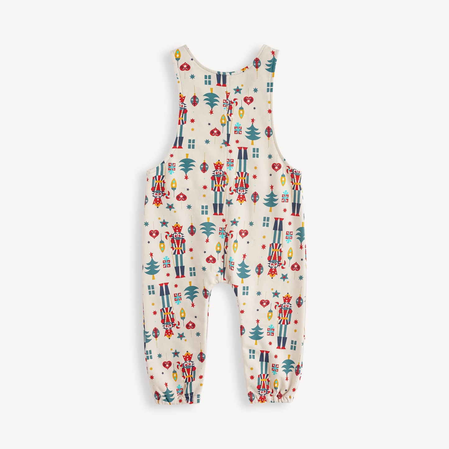 Nutcracker-Print Overall Set