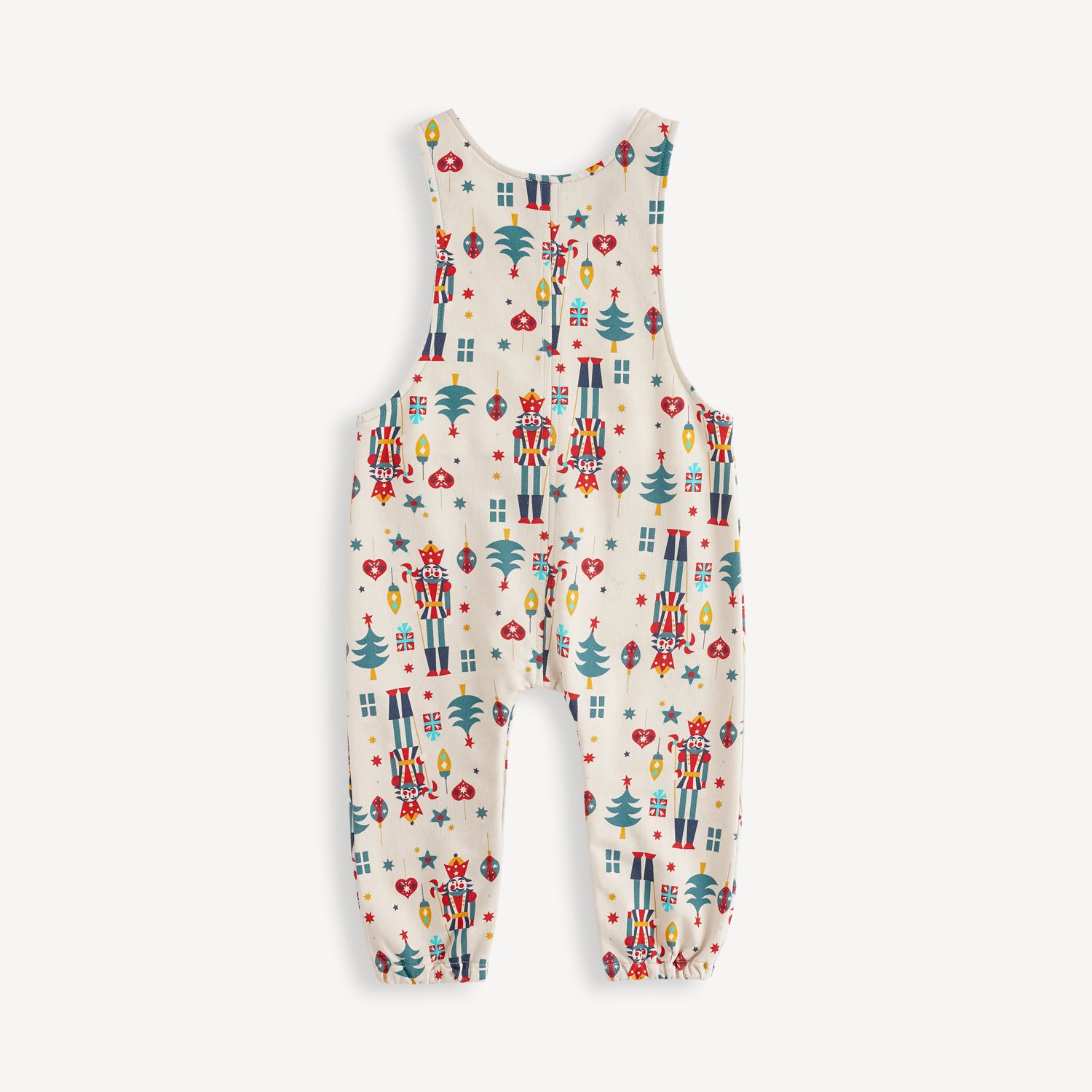 Nutcracker-Print Overall Set