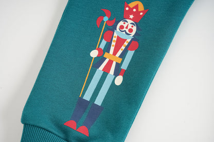 Nutcracker-Print Joggers