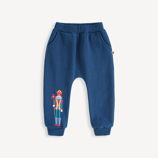 Nutcracker-Print Joggers