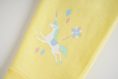 Unicorn-Print Skirt &amp; Leggings