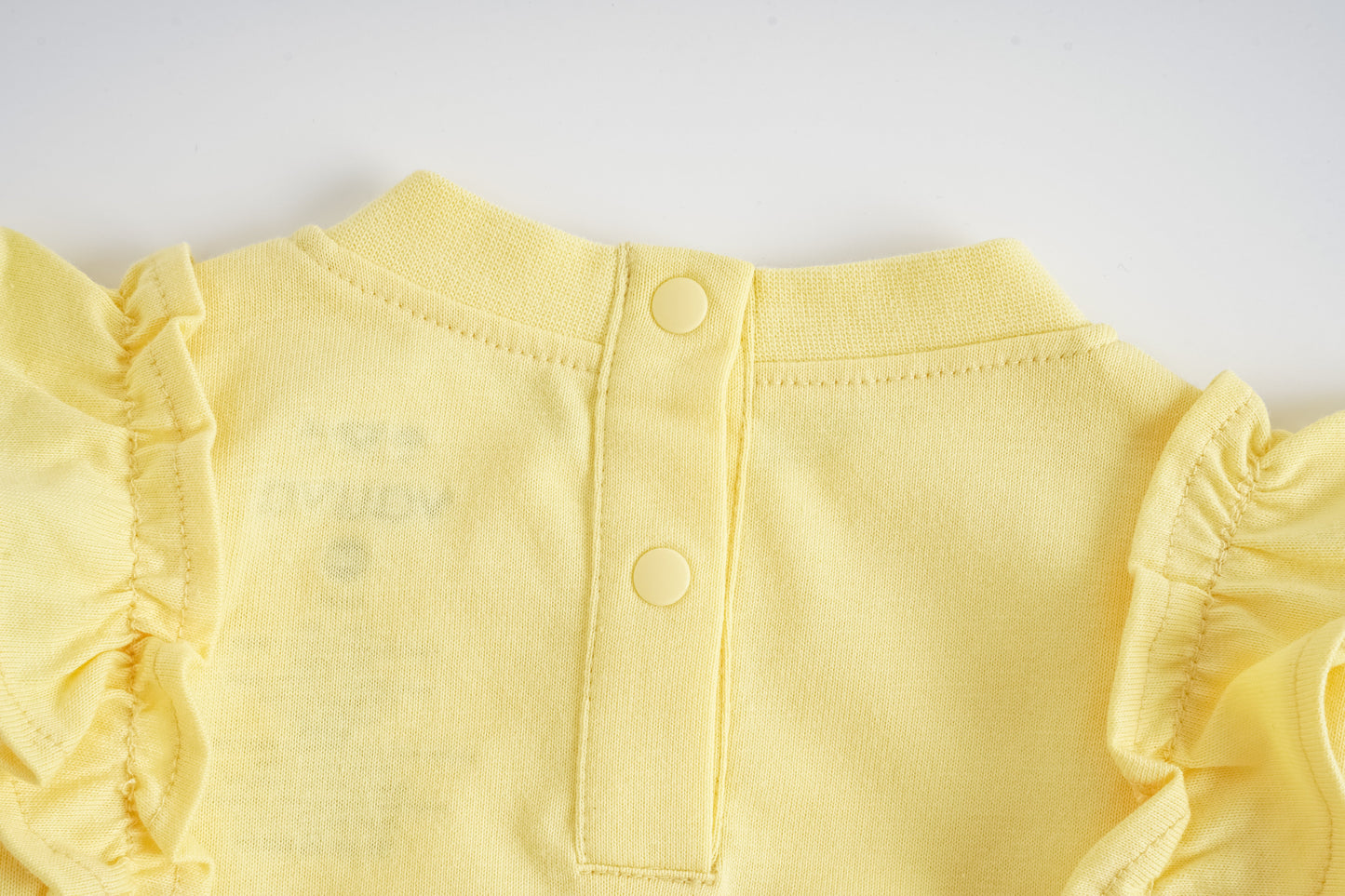 Unicorn-Print Frill Long Sleeve Top