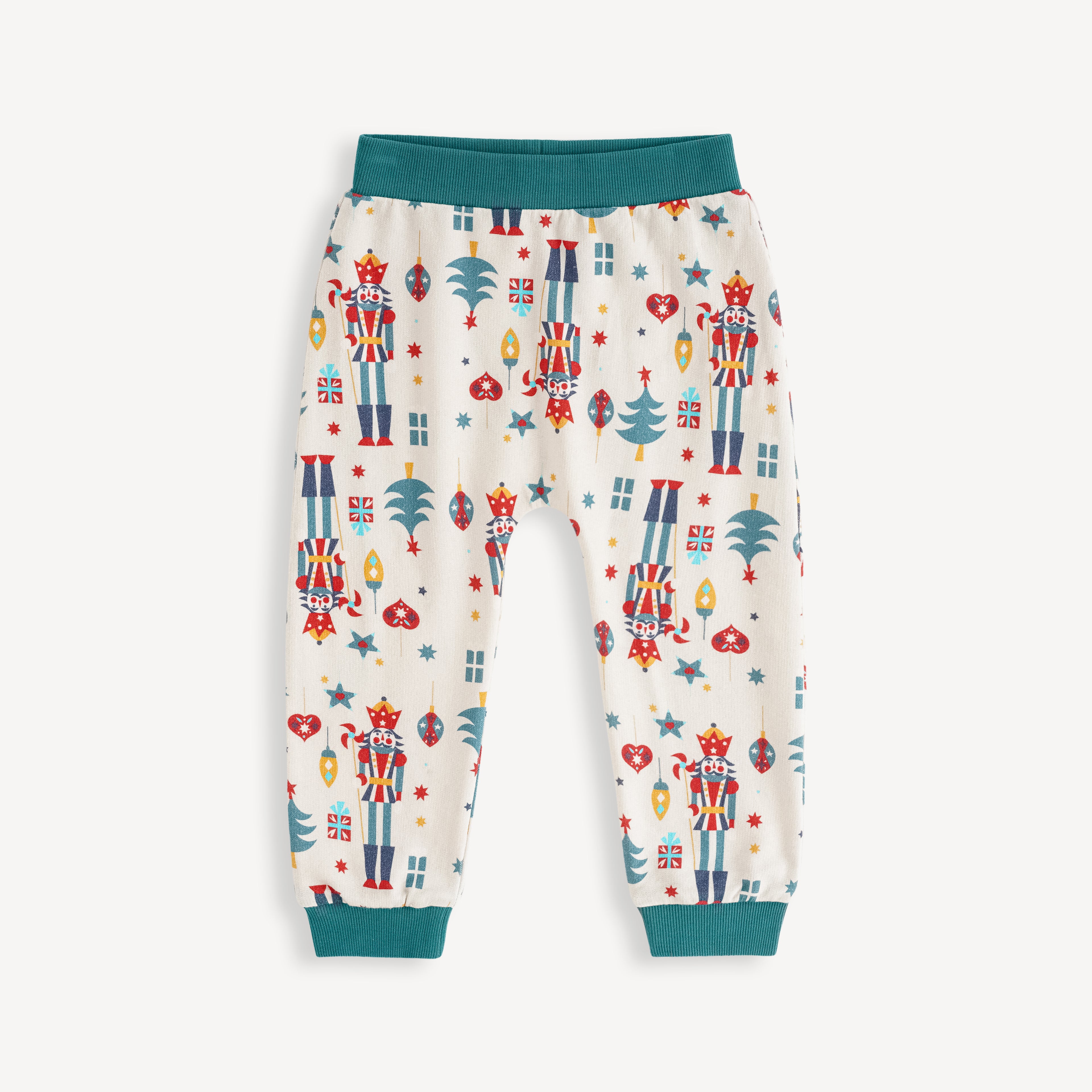 Nutcracker-Print Joggeres