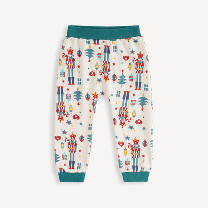 Nutcracker-Print Joggeres