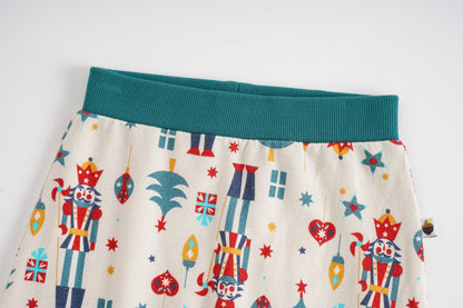 Nutcracker-Print Joggeres