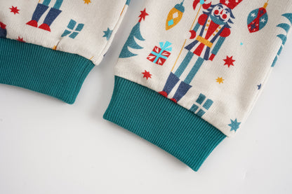 Nutcracker-Print Joggeres